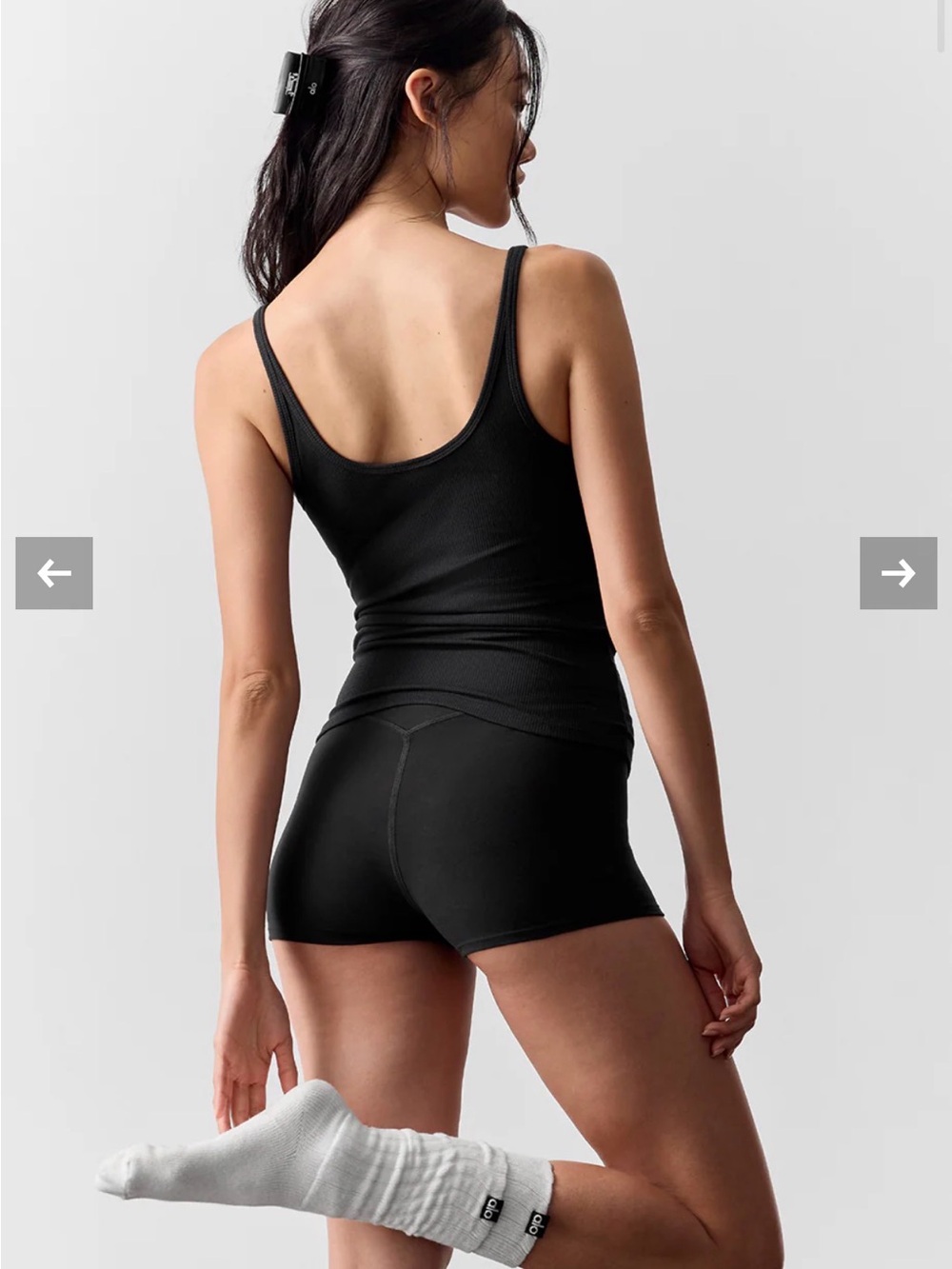 Alo Ribbed Prosper Tank - Picture 5 of 6